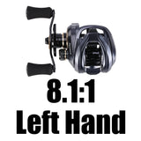 SeaKnight Brand FALCAN III Series Baitcasting Reel Ultra-Light 180g MAX Drag 15LB Long Casting High Speed 7.3:1 8.1:1 Wheel