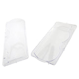 Left & Right Pair Headlight Headlamp Lens Cover Replacement for 7-Series E38 Facelift 1999-2001