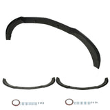 Car Front Splitter Hard Wearing High Strength Front Bumper Lip Waterproof Perfectly Fit for Vehicle