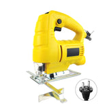 220V Jigsaw 550W Electric Jig Max 55Mm 6 Gears Adjustable Curved Saw Quick Blade Change for Wood Pvc Plywood Iron Sheet