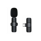 Lavalier Microphone Portable Audio Video Recording Mini Lapel Mic Wireless Microfone for Game Phone