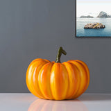 Halloween Simulation Pumpkin Model Artificial Craft Fall Decor Lightweight Small Carved Resin Pumpkins For Desktop