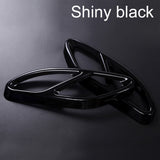 2 Pcs Exhaust Pipe Cover Trim Steel for Mercedes Benz GLC A B C E Class X253 W205 Coupe W213 W176 W177 W246 Tail Throat Frame