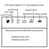 HRD-603 Portable AM/FM/SW/BT/TF Pocket USB MP3 Digital Recorder Support TF Card Bluetooth Radio