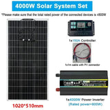 110V/220V System 300W PET Solar Panel+150A Charge Controller+12000W 10000W Inverter Power Generation Kit for Home Outdoor