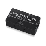 Behringer Ultra-DI DI400P Professional Passive DI-Box ¼“ TRS and gold-plated XLR connectors for stage and studio applications