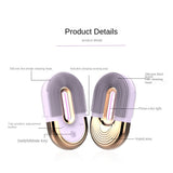 Silicone Gel Cleansing System Electric Facial Cleansing Instrument Waterproof Ultrasonic Beauty Face Cleaning