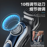 Kemei km-1256 2022 Hot Selling High Power Ten Speed Adjustable Mute Cordless Electric Professional Hair Clipper