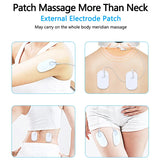 Intelligent Back and Neck Massager Electric Pulse Far Infrared Heating Pain Relief Tool Health Care Relaxation Cervical Massage