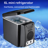 Refrigerator 6L 12V Mini Portable Fridge Summer Car Cooler Ice Box for SUV Truck Picnic Camping Travelg Heat Preservation