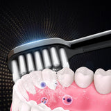Portable Sonic Electric Toothbrush Waterproof Battery Type Adult Soft Hair Whitening Teeth Brush For Home Use