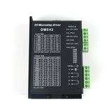 Claws Rotary 80mm Chuck 3 Jaws 4th Axis DM542 Drive For 20W 30W 50W Fiber Laser Nameplate Metal Marking Engraving hine