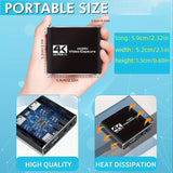 Capture card, audio and capture card with microphone output HDMI 4K loop, 1080p 60fps video recorder