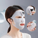 EMS Electric Reusable Silicone Firming And Rejuvenation Therapy Skincare Products Women's Beauty Mask Portable