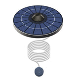 ating Solar Pump Aerator Pumps For Aquarium Fish Tank Pond Fishing Oxygenation with Air Hoses and Bubble Stone