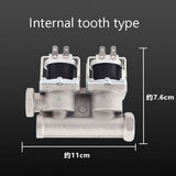 Gas Oven Universal Self-Priming DC24V Solenoid Inner Outer Tooth Type Double Vae