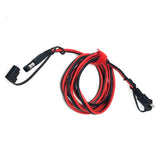 Battery Charging Cables TO Quick Disconnect SAE Extension Cable Dust Cap 200CM 14AWG for Camp Trailer Solar Panels