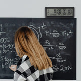 Big Digital Countdown - 999 Days Count Down Clock Timer for Graduation Lab Kitchen (Black)