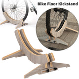 Bicycle Indoor Parking Wood Mountain Storage Stand Road Bike Rack Holder Cycg Display Shelf Part