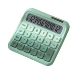 Desktop Calculator 12 Digit Large LCD Display Big Button Calculators Solar Power and Battery Operated Suitable for Office