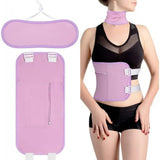 Portable Castor Pack Wrap Reusable Pad Kit Insomnia Constipation Iamma Back Waist Massager Liver Detox Essential Oil Care