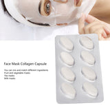32pcs Collagen Effervescent Tablets for Facial Maker hine DIY Fruit Vegetable Mask Capsule Skin Care Accessories