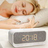 Stay On Time Desktop Alarm Clock And Bluetooth Speaker In One Radio Multifunctional Gift