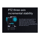 For SIYI A8 Mini 4K AI 8MP 6X Digital Zoom Gimbal Camera Lightweight 55X55x70mm With DVR 1/1.7 Inch Sony Sensor