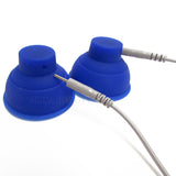 10pcs lot Water absorbing sponge electrode electronic cupping accessories 2mm Jack for EMS Electric Muscle StimulatorTraining