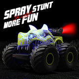2023 New Dinosaur 6WD Sound And Light Jet Off-road Remote Control Stunt Car Children's Toy Birthday Gift
