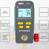 Refrigeration Digital Manifold Pressure Temperature Electronic Manometer Gauge Tester Car Air Conditioner for R134A R32