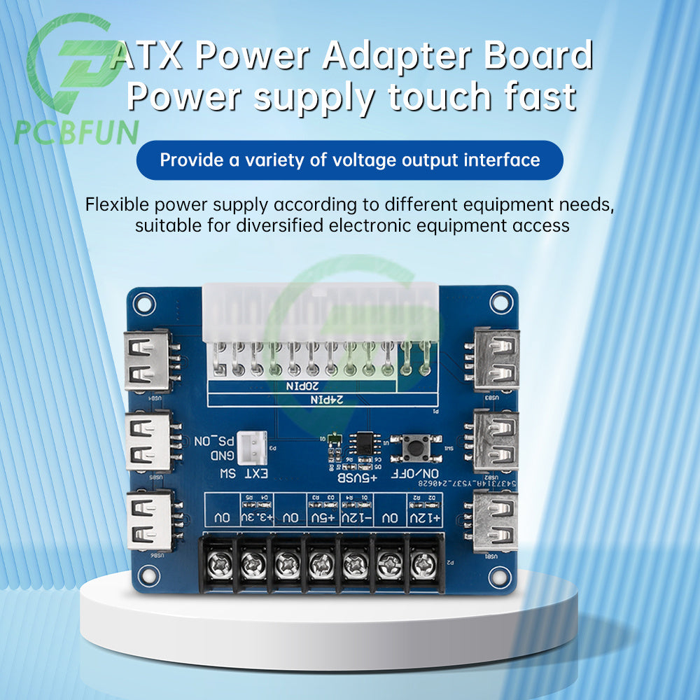 New USB charging desktop computer chassis ATX adapter board take-off m ...