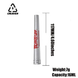 CRUSHER Conical Roll Paper Storage Metal Sealed and Moisturizing Pillbox for Horn Tube Tobacco Box Cigarette Accessories