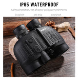 LRB20 Rangefinder Binoculars Laser Distance Meter Paul Porro Prism Telescope 8x40 1000yard IP65 OLED Display for Camping Hunting