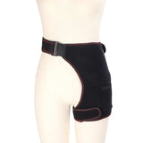 Heated Groin Wrap Far Infrared Thermal Heated Groin Brace Large Support for Sciatica Nerve Pain Relief