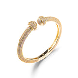 Jewelry Copper Silver Plated Fashion Couple Full Diamond Net Red Hot Bracelet