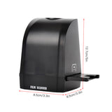 135 Slide Converter Portable Negative Film Scanner - 8 Megapixel, Converts 35mm/135mm Slides and Negatives to Digital JPEG Photos