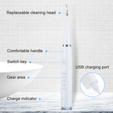 7in1 Ultrasonic Scaler Electric Toothbrush Dental Tartar Remover Sonic Teeth Plaque Cleaner Tooth Oral Cleaning