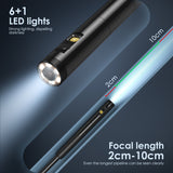 1920*1440 Endoscope with 6+1 LED Light 2 IP67 Waterproof Inspection Camera TYPE-C to Micro Snake Cable