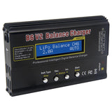 1Set Black IMAX B6V2 Car Model Ni-MH Smart Balance Charger 80W US Plug