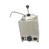 Electric 2.5 - 3L Nacho Warmer with Heated Pump - 800W Kitchen Cheese Dispenser & Butter Machine