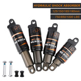 Bicycle Oil Spring Rear Absorber 125/150/165/190mm Adjustable Shock Damper Reducer for Mountain Bike Scooter