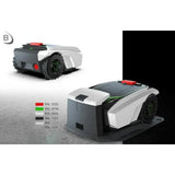 GPS 2023 New Arrival M18E High Efficiency Charging Automatic Robot Electric Wireless 1500 Square Meter Lawn Mower