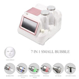 Hydrogen Oxygen Small Bubble RF Beauty Hydrafacial Machine Face Lifting Dermabrasion Device Skin Scrubber Facial Spa