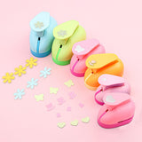 Device Color Copy Paper Emer Eming Mold Craft Lever Punch Set Butterfly Snowflake Love Heart Rose Shape