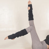 1 Pair Warm Yoga Women Winter Professional Sports Leggings Long Tube Over The Knee Pilates Socks Leg Protection
