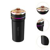Car Essential Oil Diffuser Humidifier 7.2x16cm for Bedroom Versatile 300ml