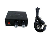 Piece Distributor Stereo 1 Input 2 Output Mixer For Power Amplifier Active Audio