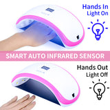 Multifunctional High Quality Dual Uv Led Nail Lamp 36w Digital Nail Art Machine Finger Uv Lamp Gel Lamp Nail Dryer