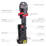 Es-1525 Mini Battery Duct Systems Crimping Tool for Copper Fittings and Multi-Layer Pex Pipe